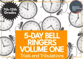 Vorschau - Arbeitsblätter - Weekly Bell Ringers- Trials and Tribulations- Vol. 1 - Seite 1