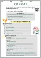 Vorschau - Arbeitsblätter - Sachtextanalyse: Typisch Sachtext + Aufbau + Checkliste - Seite 2