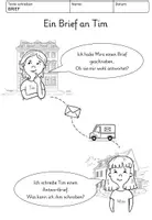 Vorschau - Arbeitsblätter - Texte schreiben "Briefe" - Fördermaterialien - Seite 2