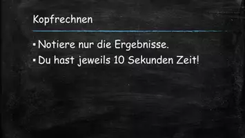 Vorschau - Präsentationen/Tafelbilder - Kopfrechnen - Tägliche Übung mit automatischem Timer - Seite 2
