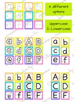 Vista previa - Juegos / Gamificación - Abecedario o alfabeto | letras mayúsculas y minúsculas - página 1
