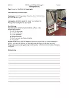 Vorschau - Arbeitsblätter - Der Hochofen im Reagenzglas (Eisengewinnung) - Seite 1
