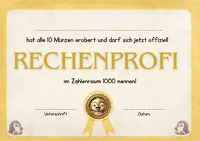 Vorschau - Arbeitsblätter - Pingos Rechenwerkstatt - Kopfrechnen im ZR 1000 - Seite 1