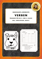 Vorschau - Arbeitsblätter - Übungen zu Verben 1-3 Klasse - Deckblatt