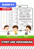 Vorschau - Arbeitsblätter - Streit und Versöhnung - Arbeitsheft - Deckblatt