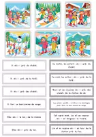 Aperçu - Apprentissages en autonomie - LECTURE ET COMPRÉHENSION : autour de l’hiver ❄️☃️🎿🏂🏔️ - Page 1