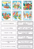 Aperçu - Apprentissages en autonomie - LECTURE ET COMPRÉHENSION : autour de l’hiver ❄️☃️🎿🏂🏔️ - Page 2