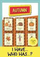 anteprima - Flashcard - Autumn - I have... Who has...? game (English) / Autunno - Io ho... Chi ha...? gioco (Inglese) - Pagina di copertina