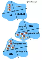 Aperçu - Cartes d'exercices - Puzzle numeration - Page 1
