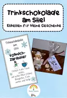 Vorschau - Anderer Materialtyp - Trinkschokolade am Stiel Etiketten - Deckblatt