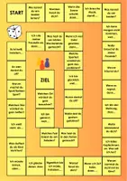Vorschau - Spiele - Deutsch Quasselrunde A2 Sprechen Spiel DaF DaZ - Deckblatt