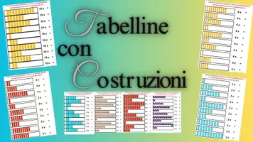 anteprima - Esercizi - Tabelline con le costruzioni - Pagina di copertina