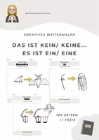Vorschau - Mal- und Bastelvorlagen - Das ist kein - kreatives Weitermalen - Deckblatt