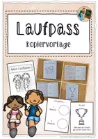 Vorschau - Fördermaterial/Inklusion - Laufpass (Kopiervorlage) - Ausdauertraining - Deckblatt