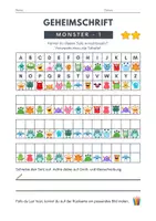 Vorschau - Spiele - Geheimschrift – Entschlüssele die Monster-Nachricht! - Seite 2