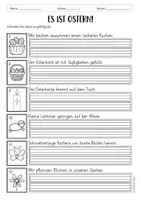 Vorschau - Arbeitsblätter - Sätze schreiben - Ostern - Seite 2