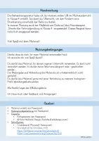 Vorschau - Unterrichtsreihen - Maßstab Reihentransparenz Klasse 4 - Seite 1