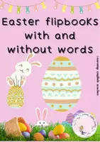 Vista previa - Manualidades / Dibujos para colorear - EASTER FLIPBOOKS (WITH & WITHOUT WORDS) - página 1