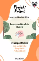 Vorschau - Stundenentwürfe - PPT & Stundenentwurf Leseverständnis Krimi - Teil 3 - Deutsch - Deckblatt