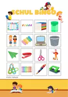 Vorschau - Spiele - Schul-Bingo für bis zu 30 Schüler - Seite 2