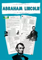 Vorschau - Arbeitsblätter - Abraham Lincoln Lesetraining Englisch Vokabeln Textverständnis Worksheet - Deckblatt