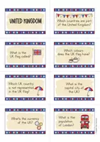 anteprima - Materiale di supporto/inclusione - United Kingdom Speaking Cards / Carte di conversazione (Inglese) - Pagina 2