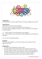 Vorschau - Stationenlernen - Bingo - einstellige Subtraktion mit Zehnerübergang - Zehnerunterschreitung - Rechenspiel - Seite 2
