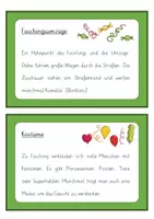 Vorschau - Text - Differenzierte Abschreibkartei - Fasching/Karneval - Seite 2