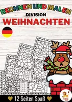 Vista previa - Hojas de trabajo - Rechen-Mal-Blätter - Division (Weihnachten) Navidad División Matemáticas Alemán - Portada