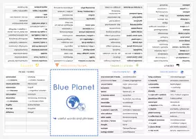 Vorschau - Arbeitsblätter - Buddybook: Blue Planet - vocabulary - Seite 1