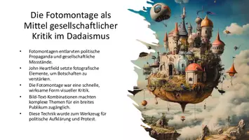 Vorschau - Präsentationen/Tafelbilder - Collage und Fotomontage - Dadaismus und Surrealismus - Seite 2