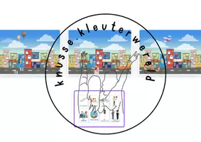 Voorbeeld - Verkeer achtergrond + woordkaarten - Voorblad