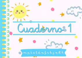 Vista previa - Hojas de trabajo - CUADERNO 1 DE INICIO A LA LECTURA - página 1