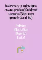 Vista previa - Decoración del aula - Calendario Día Mes Estación Clima - página 2