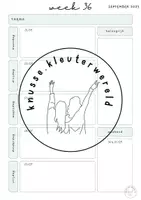 Voorbeeld - Lerarenplanner 2025-2026 (pastelblauw) - Pagina 3