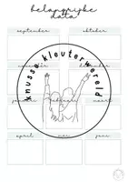 Voorbeeld - Lerarenplanner 2025-2026 (pastelblauw) - Voorblad