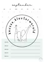 Voorbeeld - Lerarenplanner 2025-2026 (pastelblauw) - Pagina 2