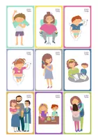 Vista previa - Tarjetas / Manipulativos - Rutinas Tareas del Hogar - página 3
