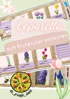 Vorschau - Anderer Materialtyp - Frühblüher entdecken Leporello - Deckblatt