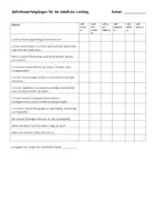 Vorschau - Anderer Materialtyp - Selbstbewertungsbogen für mündliche Mitarbeit - Deckblatt