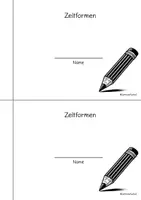 Vorschau - Arbeitsblätter - Sparpaket: Zeitformen mit Basisgraphemen - Seite 1