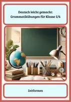 Vorschau - Arbeitsblätter - Übung Zeitformen - Deckblatt