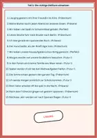 Vorschau - Arbeitsblätter - Übung Zeitformen - Seite 2