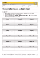 Vorschau - Stundenentwürfe - Technisches Zeichnen - Grundmaße messen und schreiben - Seite 2
