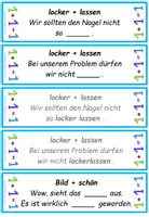 Vorschau - Fördermaterial/Inklusion - Deutsch: getrennt oder zusammen? - Übungskarten - Seite 3