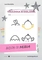 anteprima - Giochi - GIOCHI DI PASQUA | COLORA E GIOCA - Pagina di copertina