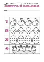 anteprima - Giochi - GIOCHI DI PASQUA | COLORA E GIOCA - Pagina 3