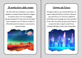 anteprima - Testo - Tracce di testi per la scuola primaria - Tracce illustrate - Pagina 2
