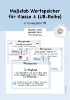 Vorschau - Poster - Maßstab Wortspeicher Klasse 4 - Deckblatt