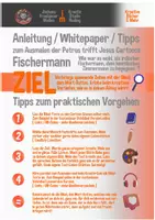 Vorschau - Anderer Materialtyp - Petrus trifft Jesus Cartoons zum Ausmalen - Seite 1